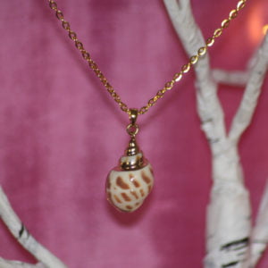 ‘Tiger’ Shell Pendant