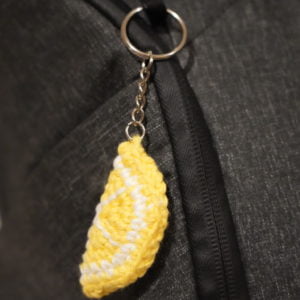 Lemon-Slice Keychains