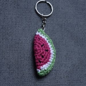 Watermelon-Slice Keychain