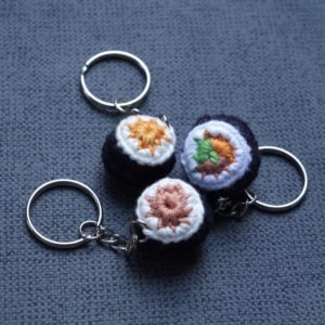 Sushi Keychain