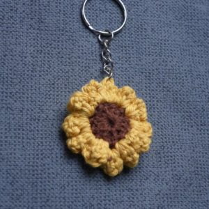Sunflower Keychain